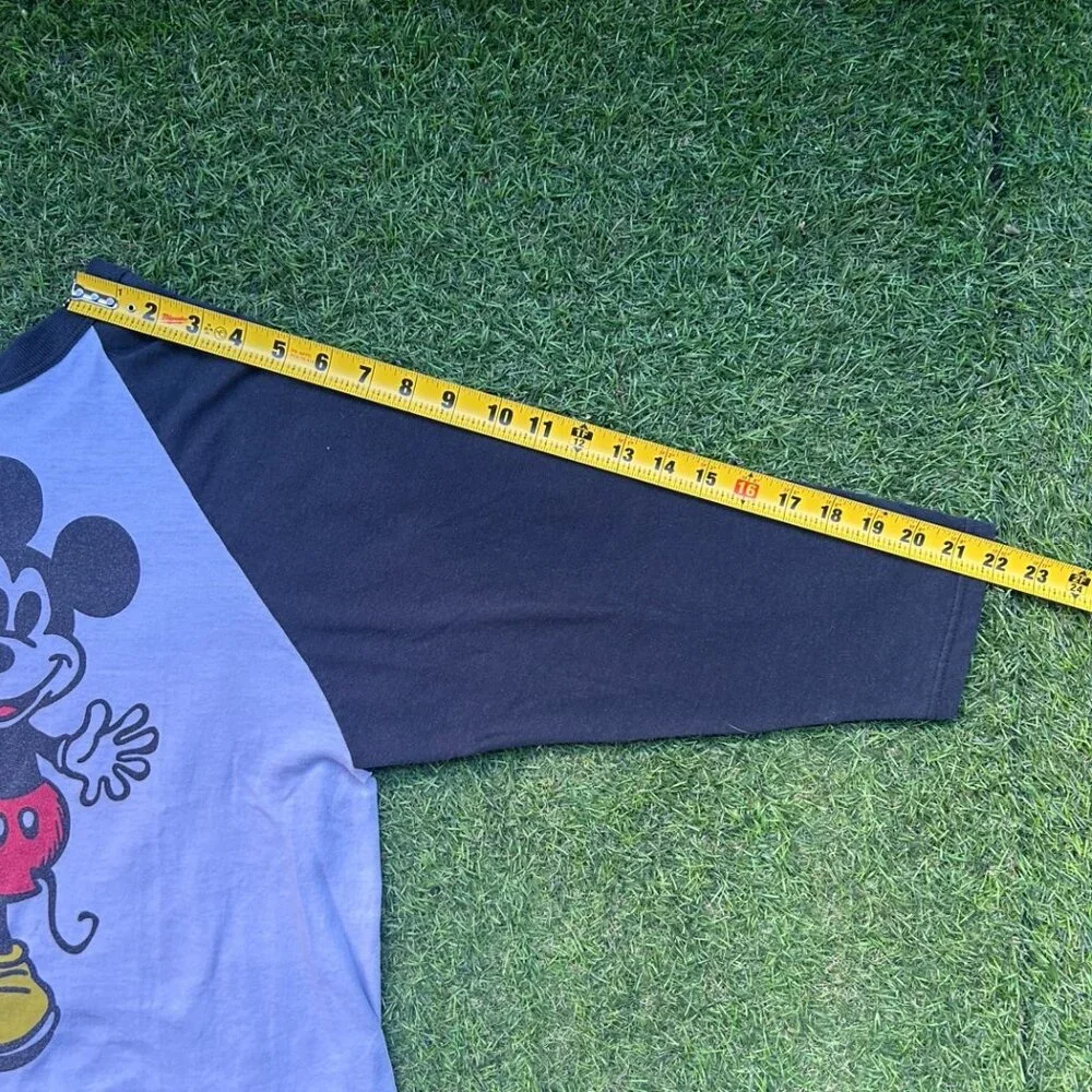 Cool Weird Mickey Mouse Baseball Shirt - Picture 6 of 9